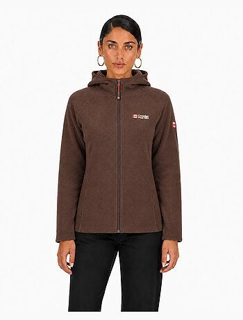 Veste micro-polaire à capuche tugoodeak – canadian peak