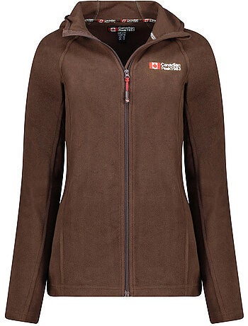 Veste micro-polaire à capuche tugoodeak – canadian peak