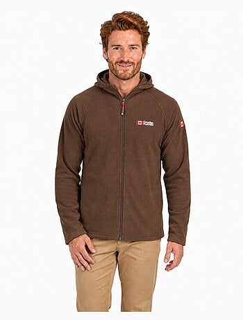Veste micro-polaire à capuche tugoodeak – canadian peak