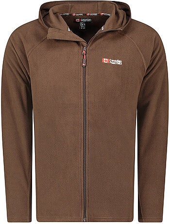 Veste micro-polaire à capuche tugoodeak – canadian peak