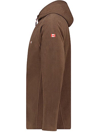Veste micro-polaire à capuche tugoodeak – canadian peak