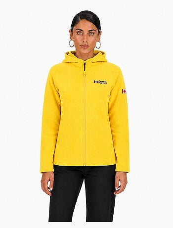 Veste micro-polaire à capuche tugoodeak – canadian peak
