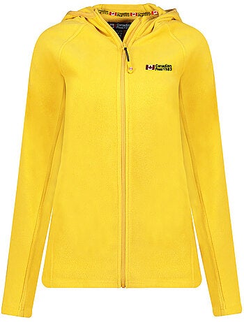 Veste micro-polaire à capuche tugoodeak – canadian peak