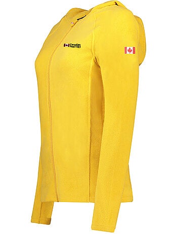 Veste micro-polaire à capuche tugoodeak – canadian peak