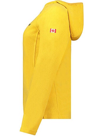 Veste micro-polaire à capuche tugoodeak – canadian peak