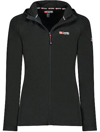 Veste micro-polaire à capuche tugoodeak – canadian peak