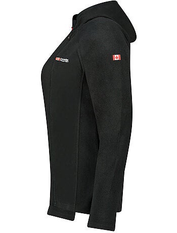Veste micro-polaire à capuche tugoodeak – canadian peak