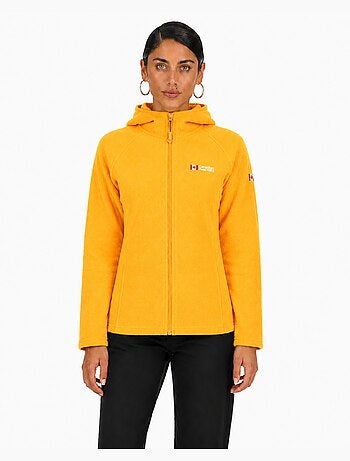 Veste micro-polaire à capuche tugoodeak – canadian peak