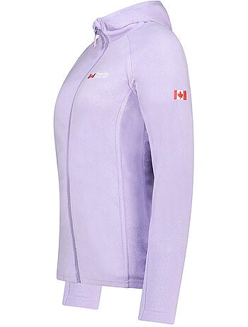 Veste micro-polaire à capuche tugoodeak – canadian peak