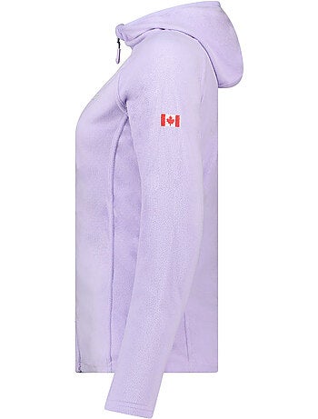 Veste micro-polaire à capuche tugoodeak – canadian peak