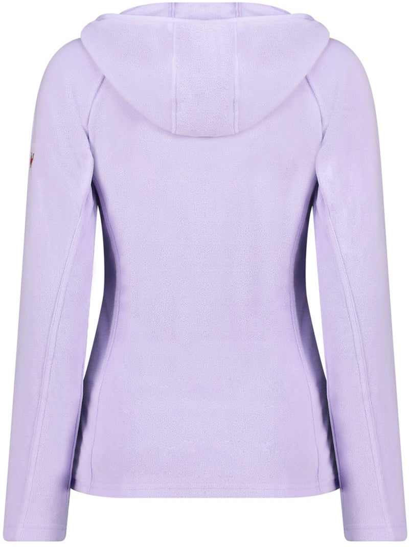 Veste micro-polaire à capuche tugoodeak – canadian peak Parme - Kiabi