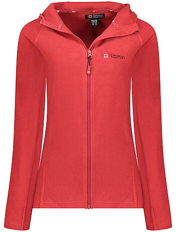 Veste micro-polaire à capuche tugoodeak – canadian peak