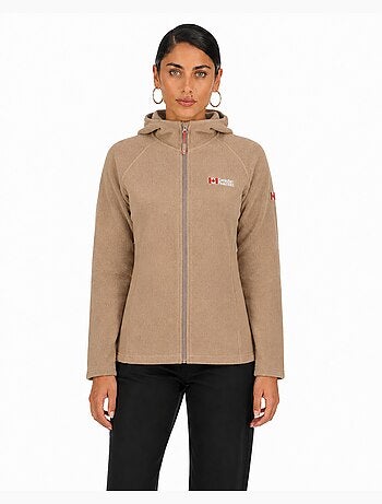 Veste micro-polaire à capuche tugoodeak – canadian peak