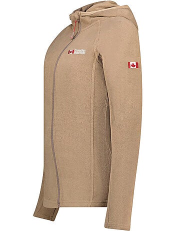 Veste micro-polaire à capuche tugoodeak – canadian peak