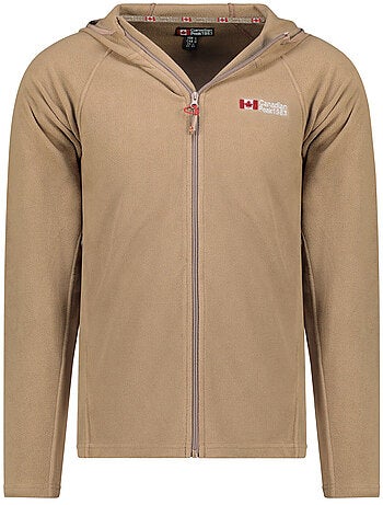 Veste micro-polaire à capuche tugoodeak – canadian peak
