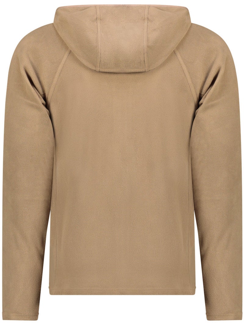 Veste micro-polaire à capuche tugoodeak – canadian peak Taupe - Kiabi