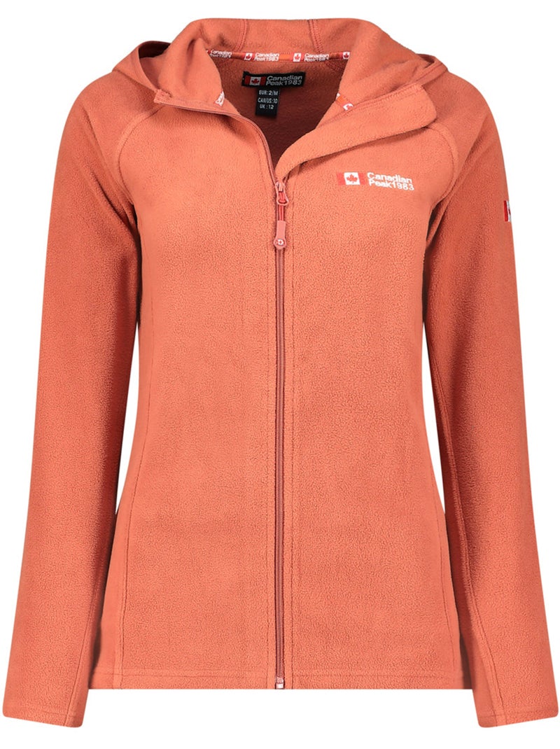 Veste micro-polaire à capuche tugoodeak – canadian peak Terracotta - Kiabi