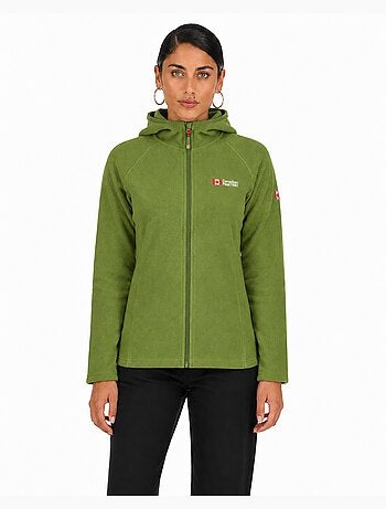 Veste micro-polaire à capuche tugoodeak – canadian peak