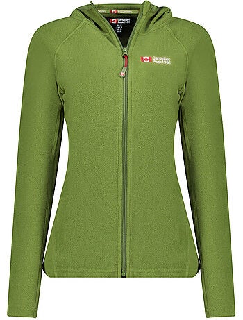 Veste micro-polaire à capuche tugoodeak – canadian peak