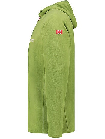 Veste micro-polaire à capuche tugoodeak – canadian peak