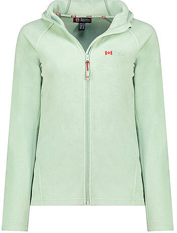 Veste micro-polaire à capuche tugoodeak – canadian peak