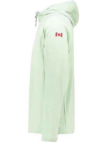 Veste micro-polaire à capuche tugoodeak – canadian peak