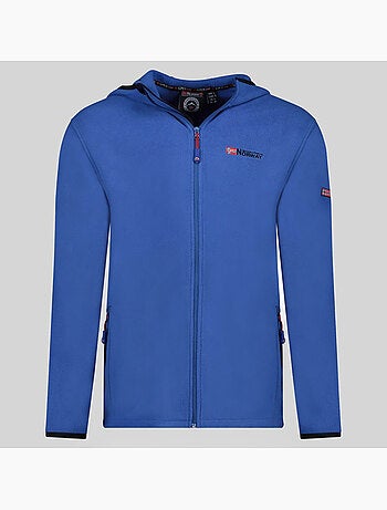 Veste micro-polaire à capuche unicia – geographical norway