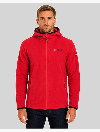 Veste micro-polaire à capuche unicia – geographical norway
