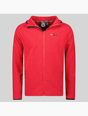 Veste micro-polaire à capuche unicia – geographical norway