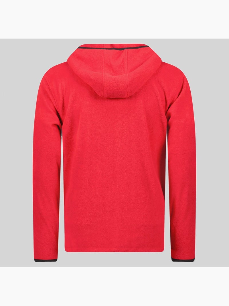 Veste micro-polaire à capuche unicia – geographical norway Rouge - Kiabi