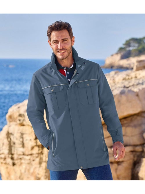 Veste Microfibre Multipoches Outdoor  - ATLAS FOR MEN - Kiabi