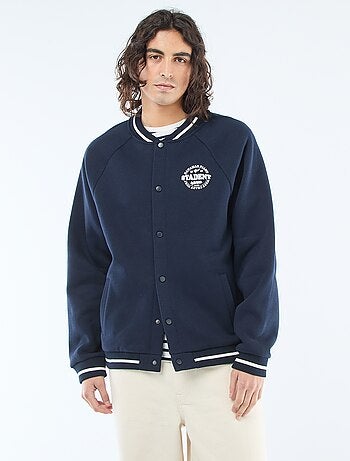 Veste molletonnée style américain