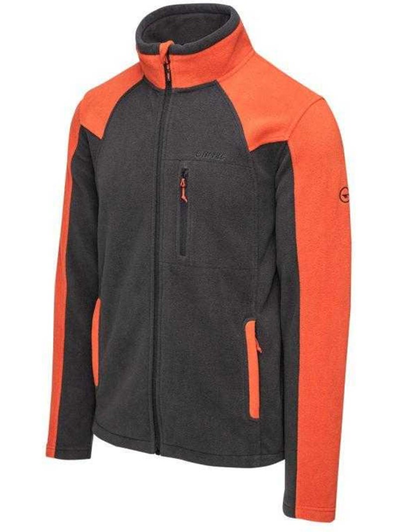 Veste monar - hi-tec Noir Rouge - Kiabi