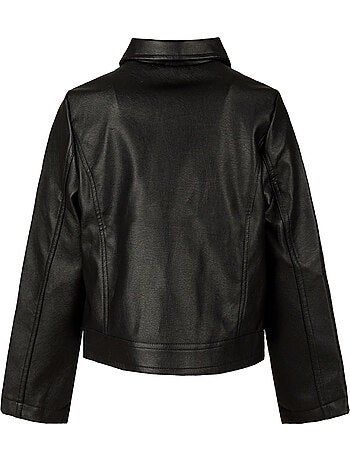 Veste motard motif/style uni - minoti
