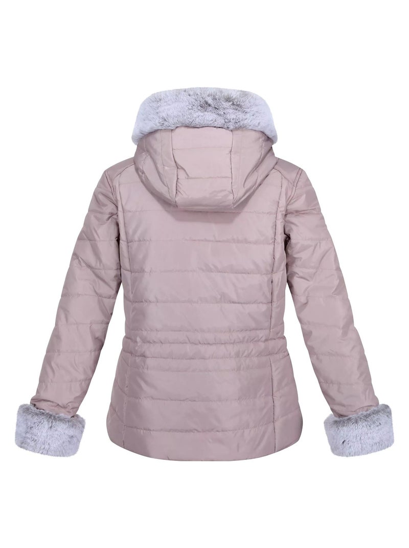Veste motif/style bord duveteux willabella - regatta Violet - Kiabi