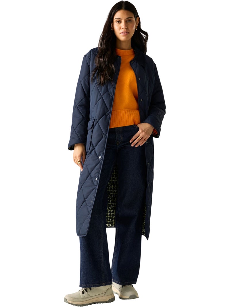 Veste motif/style éclipse orla kiely - regatta Bleu marine - Kiabi