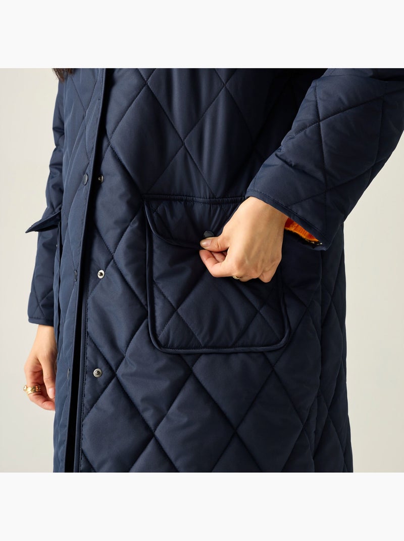 Veste motif/style éclipse orla kiely - regatta Bleu marine - Kiabi