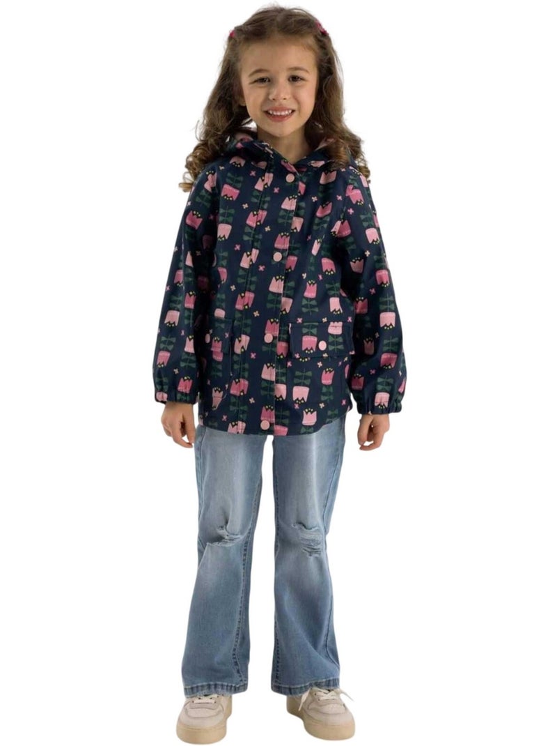 Veste motif/style imprimé intégral - minoti Multicolore - Kiabi