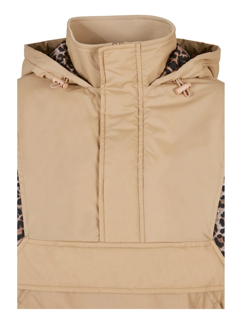 Veste motif/style imprimé léopard - urban classics Beige - Kiabi
