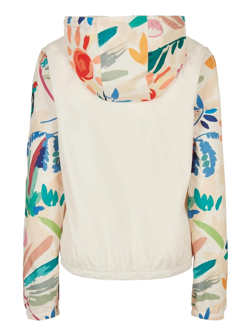 Veste motif/style imprimé mixte - urban classics Blanc nacré - Kiabi