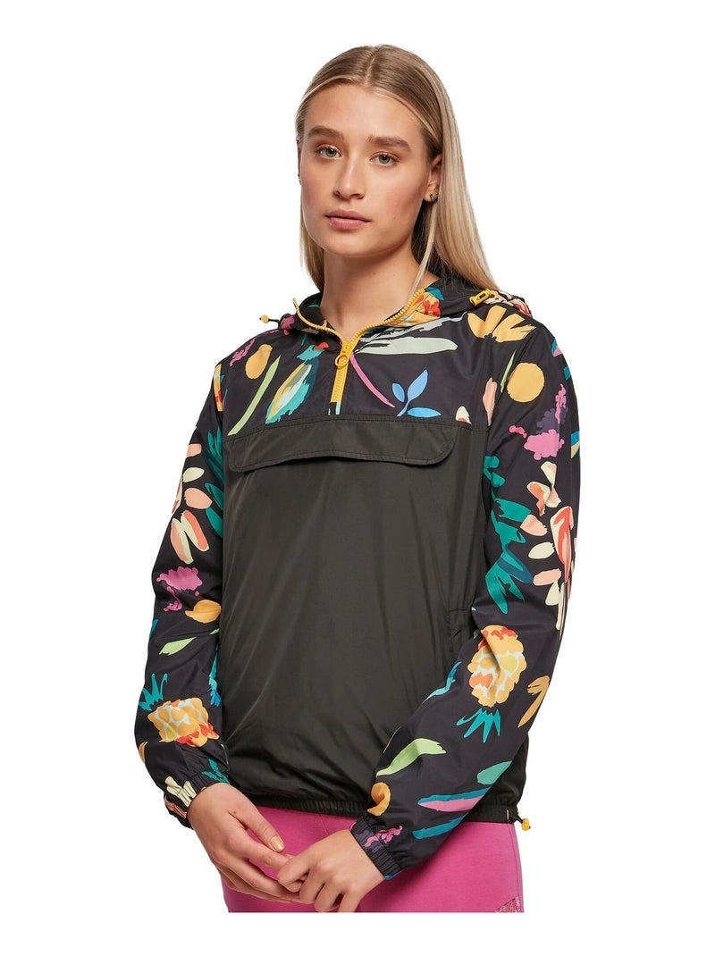 Veste motif/style imprimé mixte - urban classics Noir - Kiabi