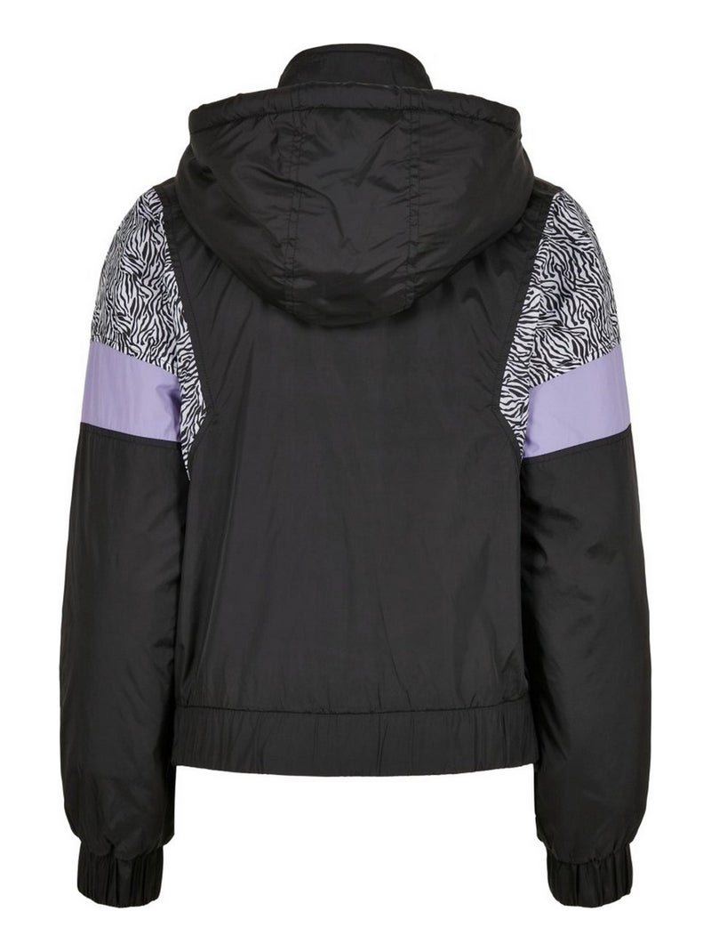 Veste motif/style imprimé zèbre - urban classics Noir - Kiabi