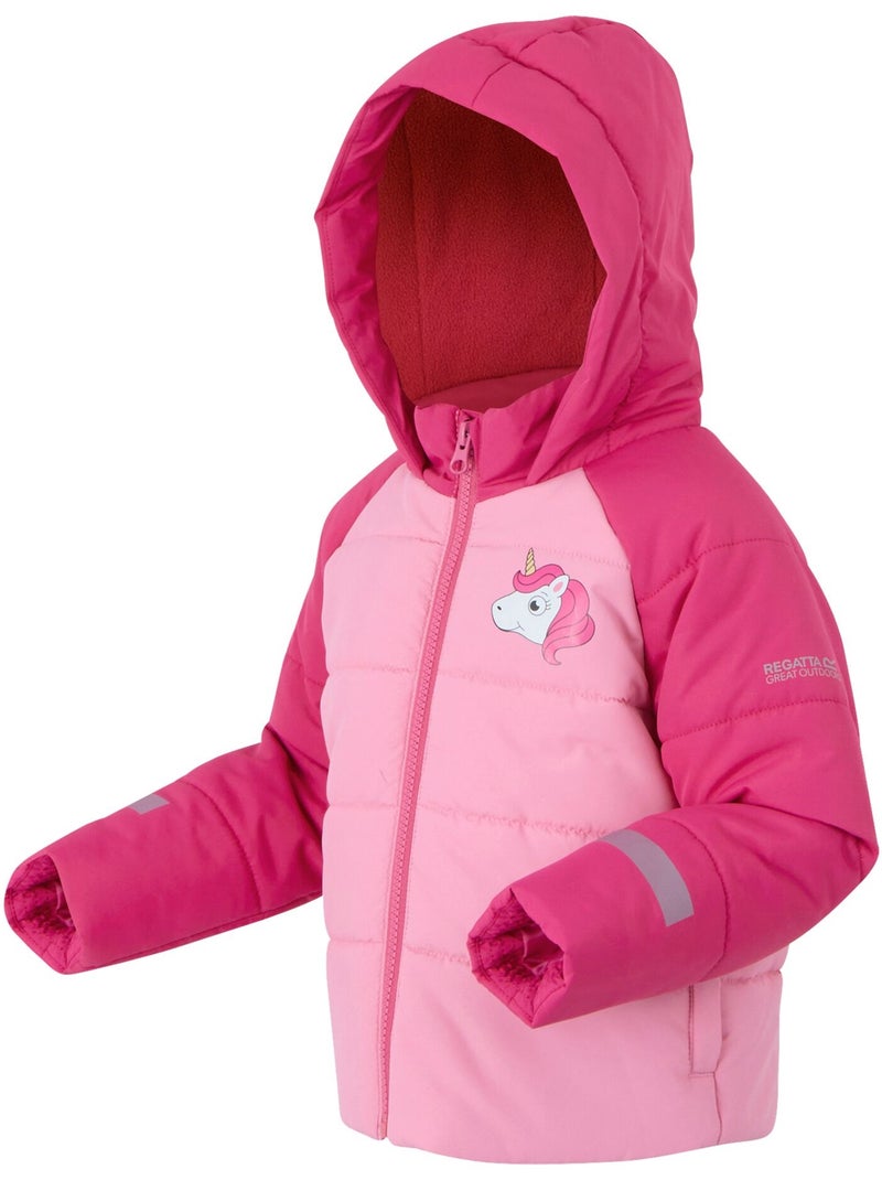 Veste motif/style luna la licorne - regatta Rose - Kiabi