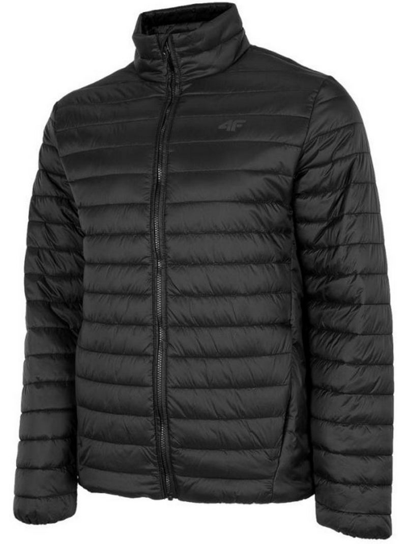 Veste motif/style matelassé - 4f Noir - Kiabi