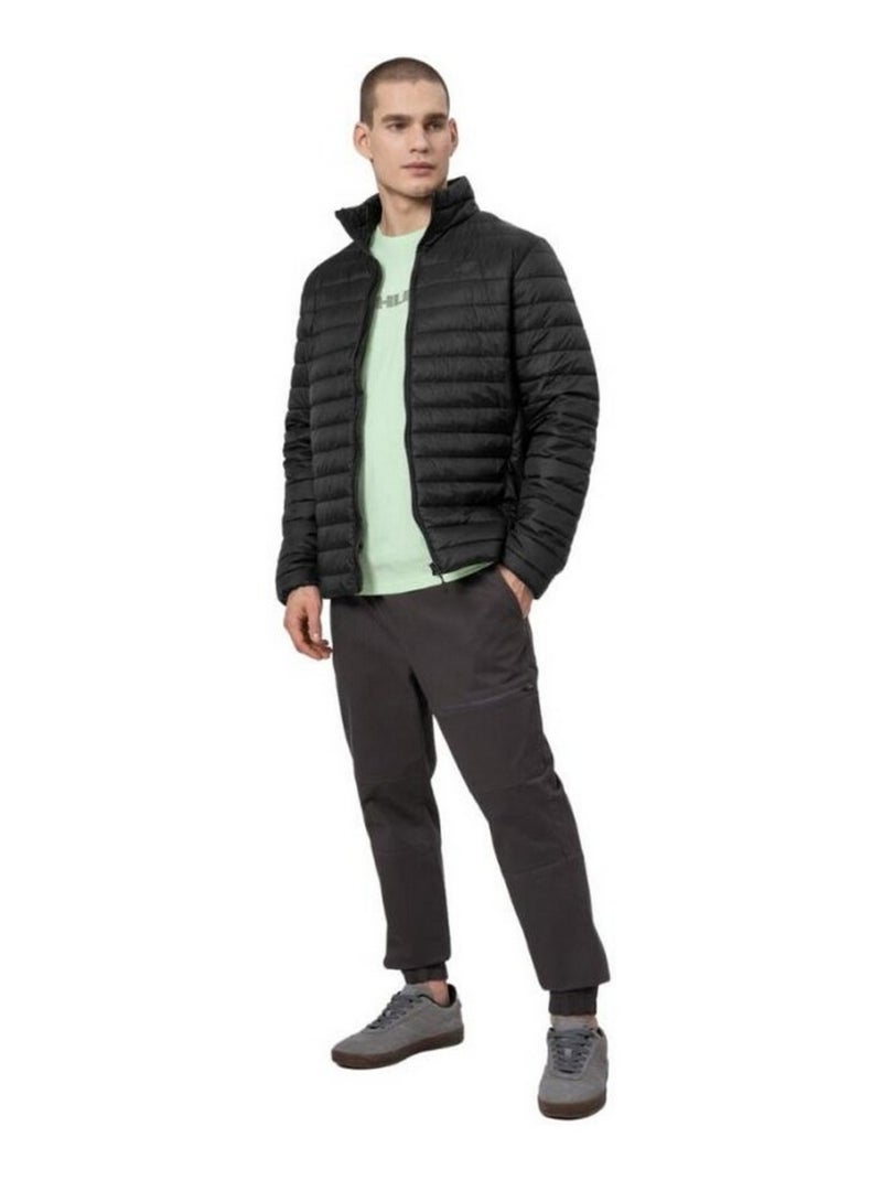 Veste motif/style matelassé - 4f Noir - Kiabi
