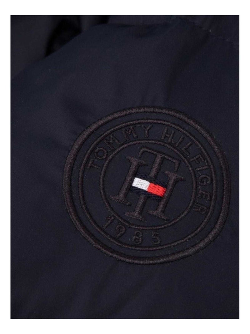 Veste motif/style matelassé - tommy hilfiger Bleu marine - Kiabi