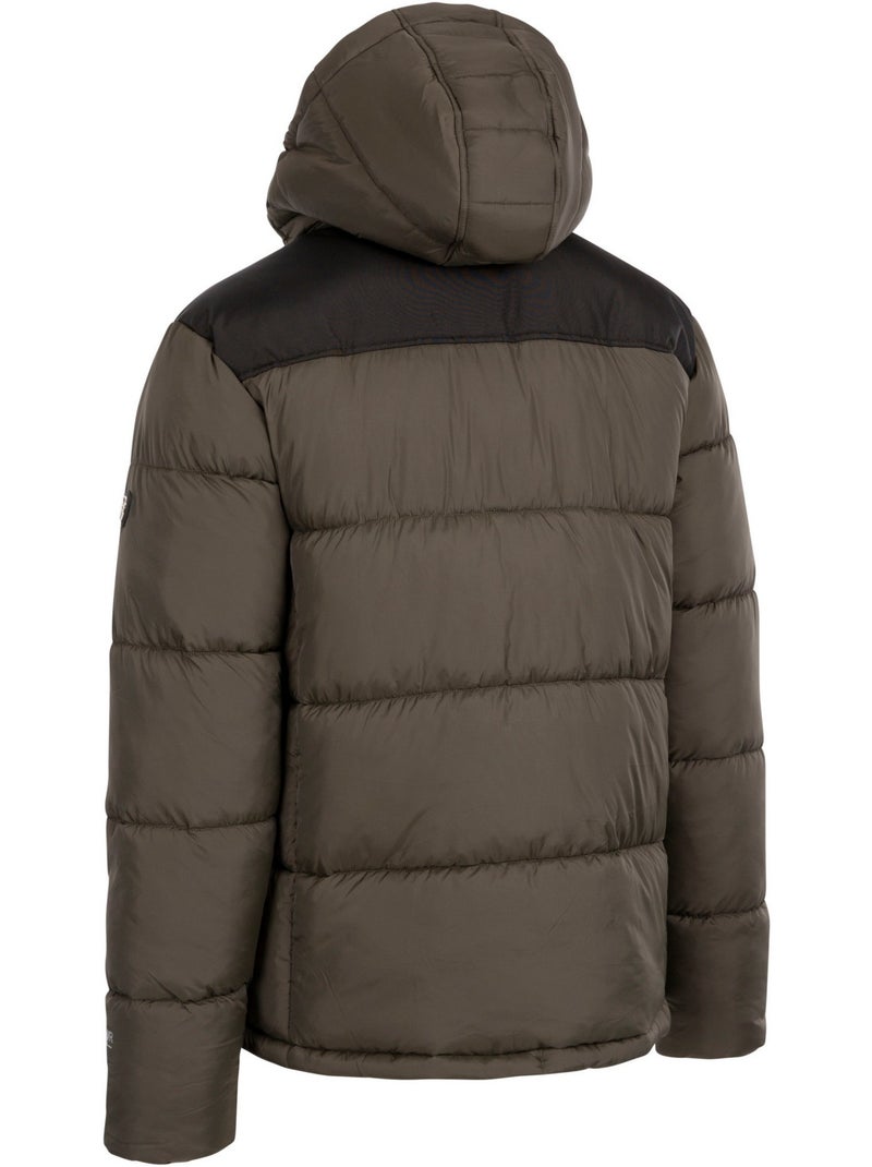 Veste motif/style matelassé parkstone - trespass Vert kaki - Kiabi