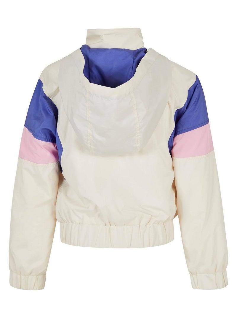 Veste motif/style trois tons - urban classics Blanc nacré - Kiabi