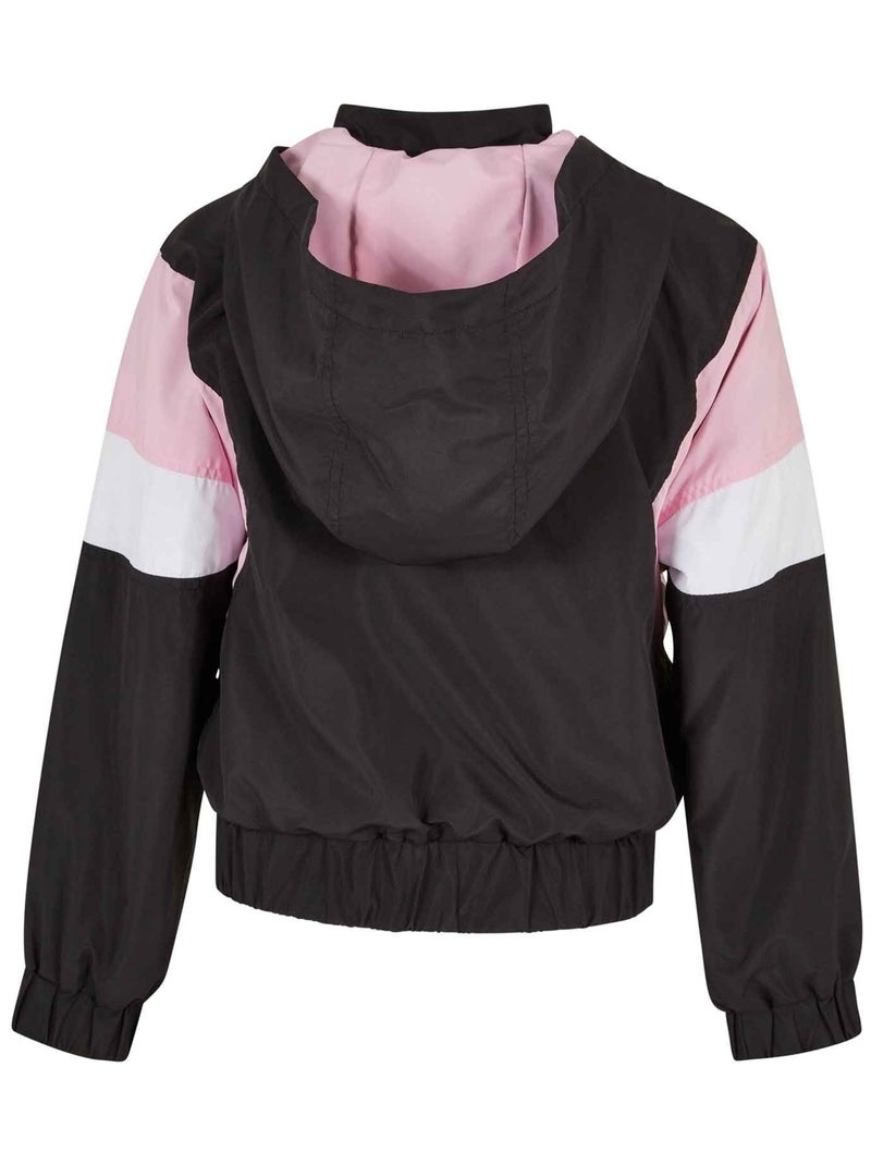 Veste motif/style trois tons - urban classics Noir Blanc - Kiabi