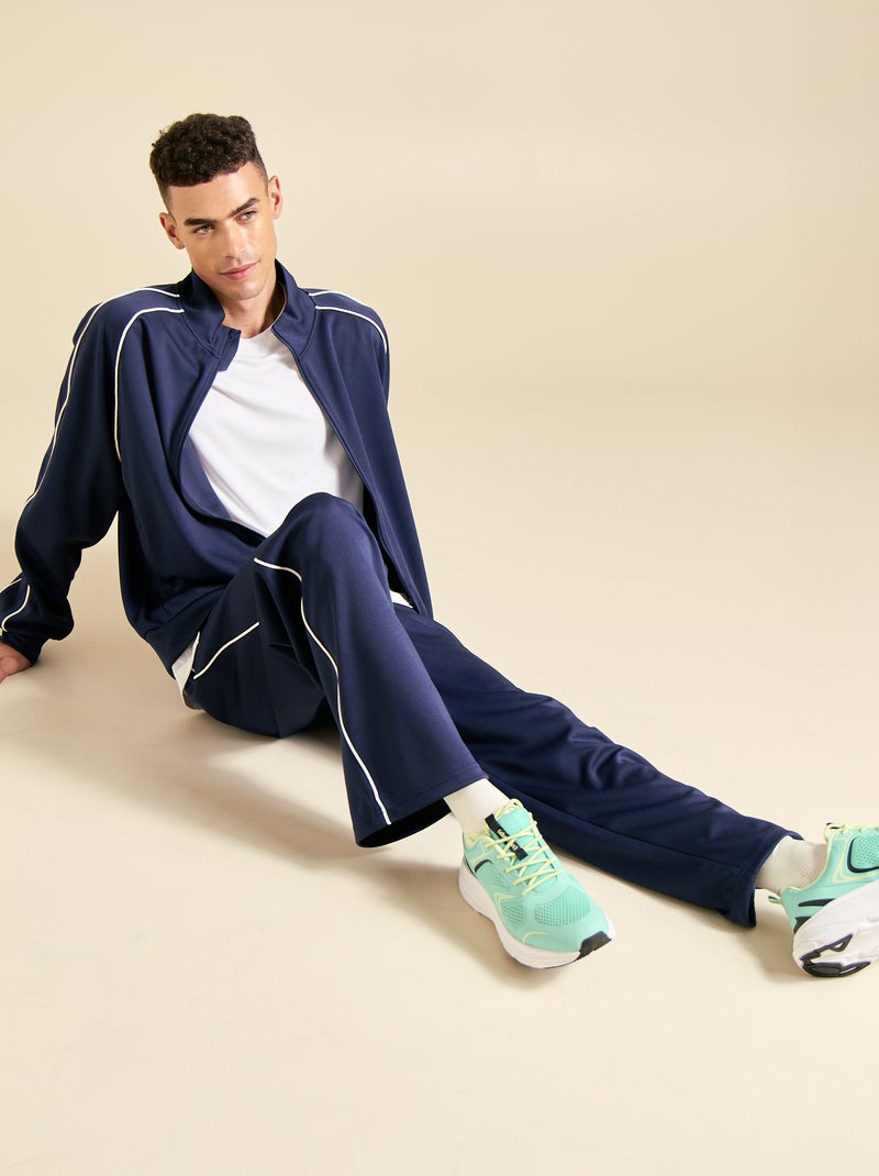 Veste multi-sport zippée - (ekstract) Bleu - Kiabi